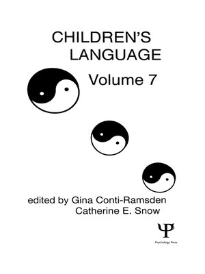 cover image of Children's Language